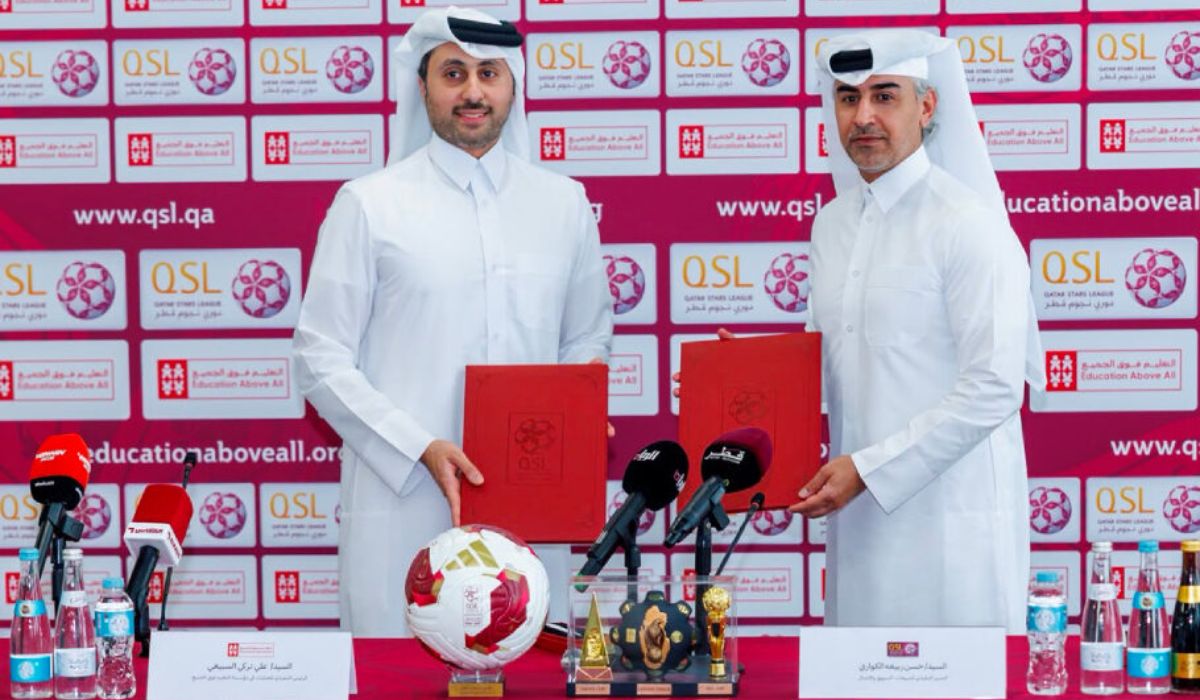 Qatar Stars League partners with Education Above All Foundation to drive social impact
